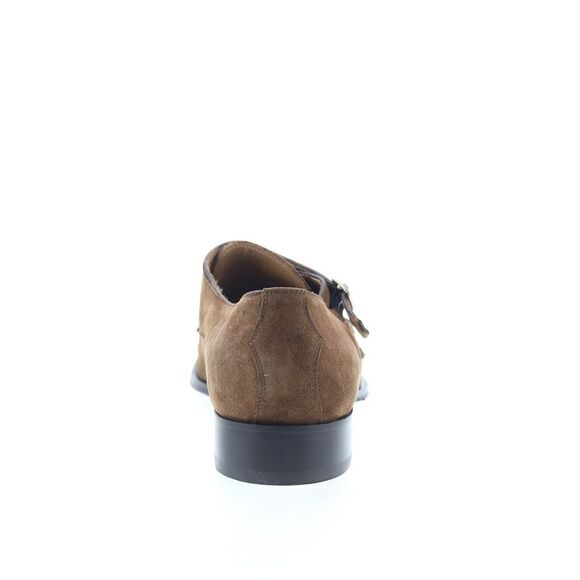 Pastori by Di Bianco Mens Romulus Suede Brown Shoes (NWT)